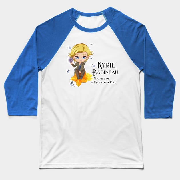 Kyrie Babineau Chibi Baseball T-Shirt by KimbraSwain